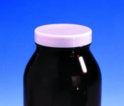 Slika za WIDE NECK BOTTLE 125 ML AMBER GLASS
