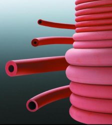 Slika za RUBBER VACUUM TUBING 6,00 X 4,00MM, RED