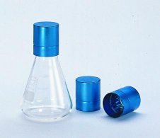 Slika za ERLENMEYER-CAP CAPS,BLUE pk of 10