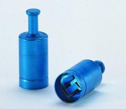 Slika za LABOCAP CAPS,ALUMINIUM,BLUE,WITH GRIP,15